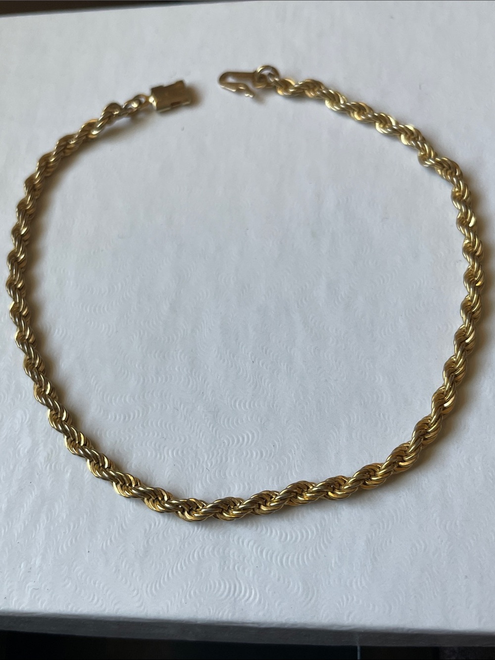Vintage Rope Chain Bracelet - Picture 2 of 4
